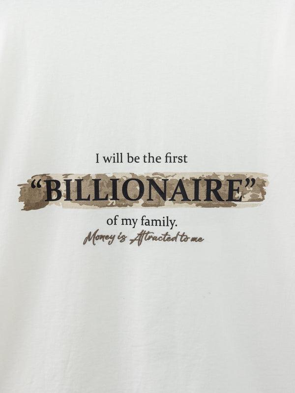 T-SHIRT OVER SIZE Cream / XXS