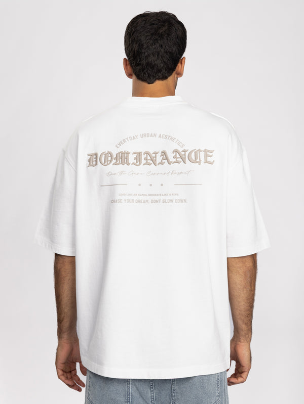 T-SHIRT OVER SIZE White / XXS