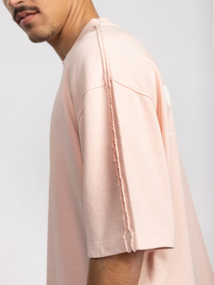 T-SHIRT OVER SIZE Pink / XXS
