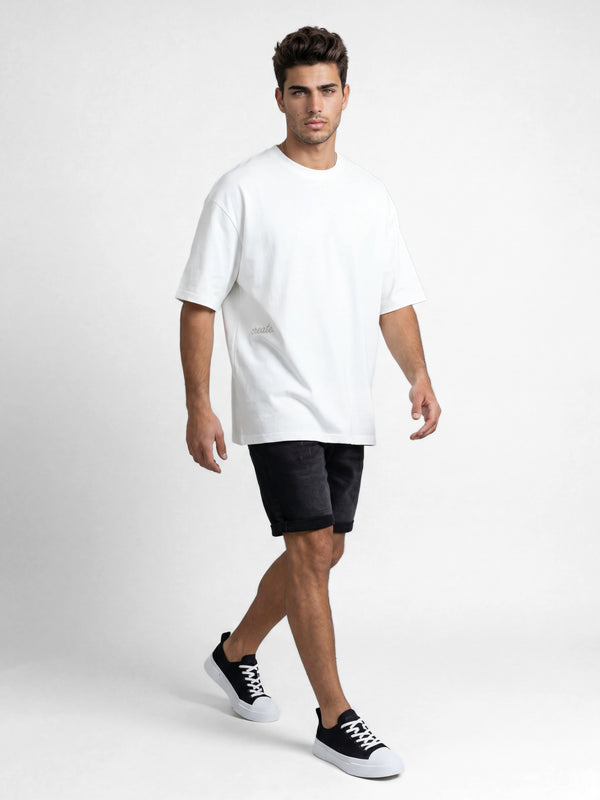 T-SHIRT OVER SIZE White / XS