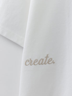 T-SHIRT OVER SIZE White / XS