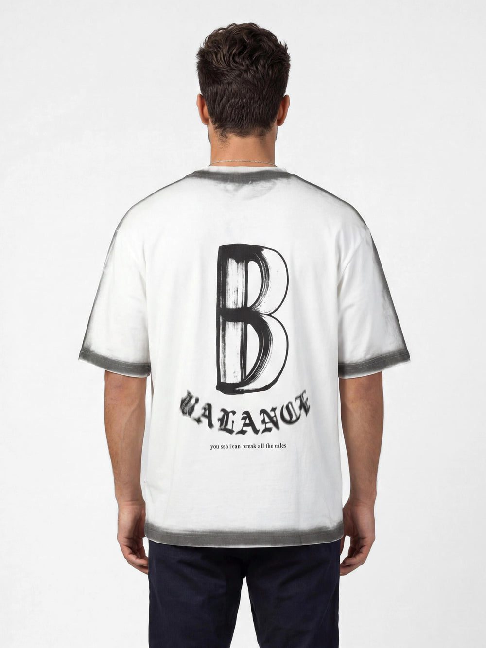 T-SHIRT OVER SIZE Cream / XXS