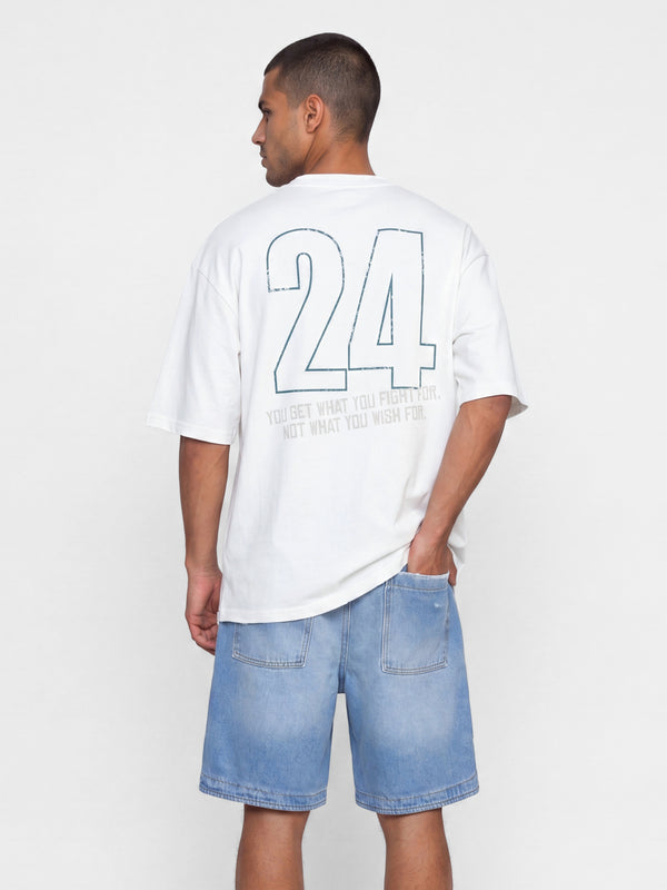 T-SHIRT OVER SIZE White / XXS