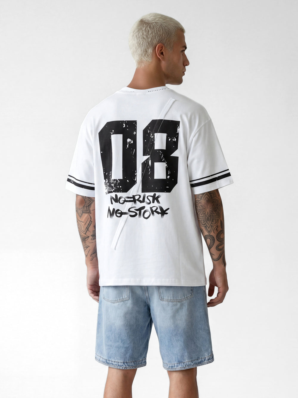 T-SHIRT OVER SIZE White / XXS