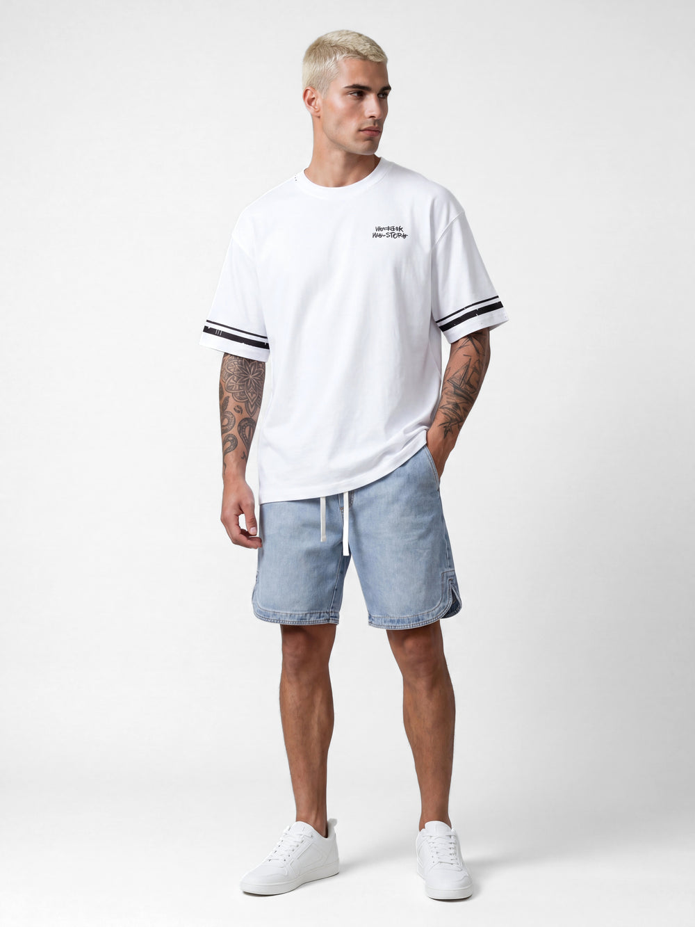 T-SHIRT OVER SIZE White / XXS