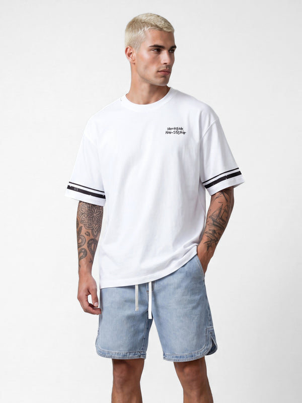 T-SHIRT OVER SIZE White / XXS