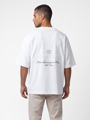 T-SHIRT OVER SIZE White / XXS