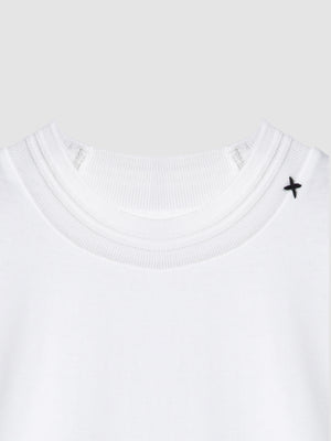 T-SHIRT OVER SIZE White / XXS