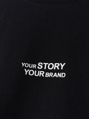 T-SHIRT OVER SIZE Black / XXS