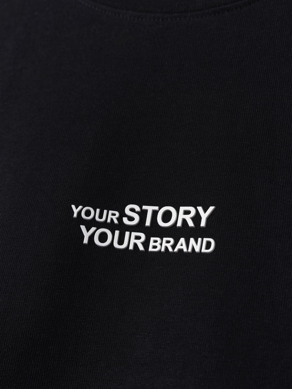 T-SHIRT OVER SIZE Black / XXS
