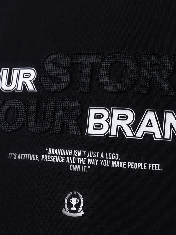T-SHIRT OVER SIZE Black / XXS
