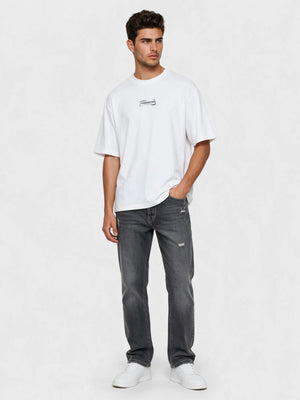 T-SHIRT OVER SIZE White / XXS