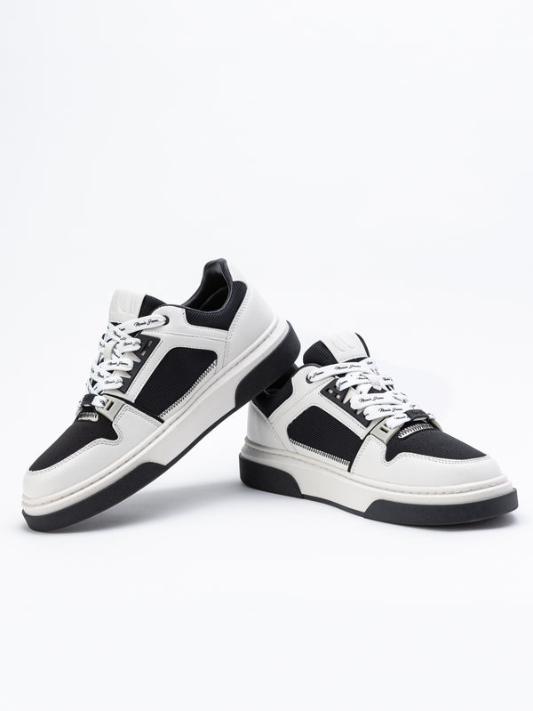 FASHION SHOES Black / White / 45