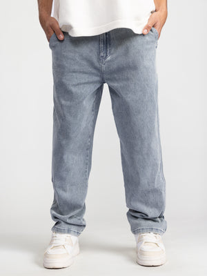 WOVEN PANTS Light Blue / XXL