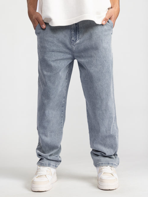 WOVEN PANTS Light Blue / XXL