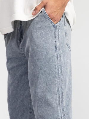WOVEN PANTS Light Blue / XXL