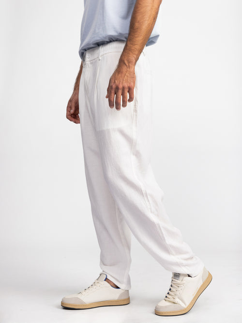 WOVEN PANTS White / 46