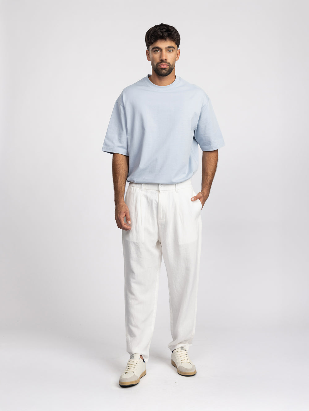 WOVEN PANTS White / 46