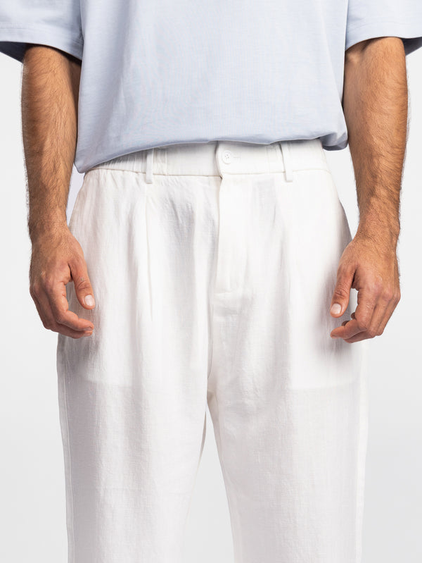 WOVEN PANTS White / 46