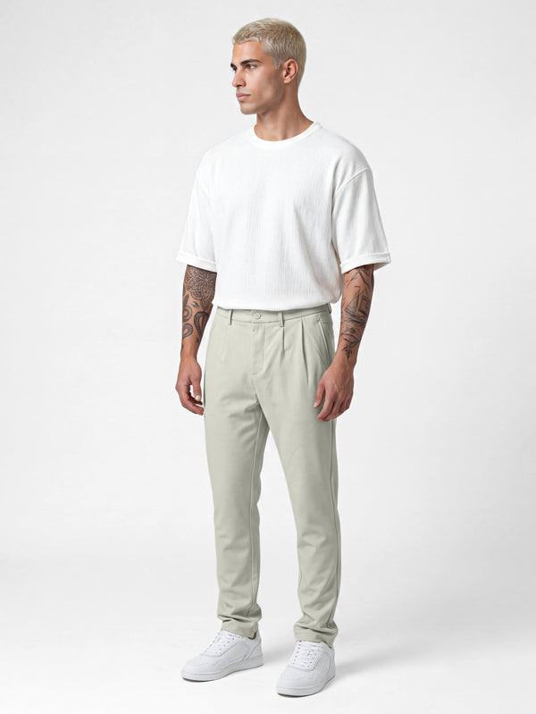 WOVEN PANTS Stone / 48