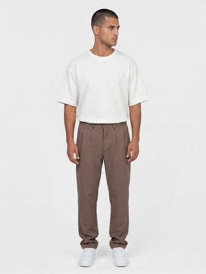 WOVEN PANTS Mocha / 48