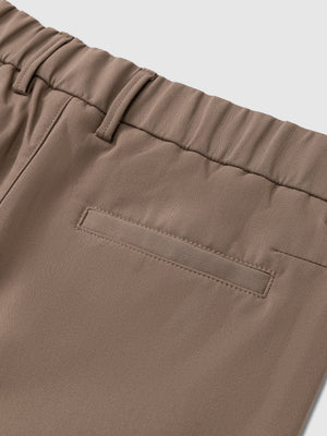 WOVEN PANTS Mocha / 48