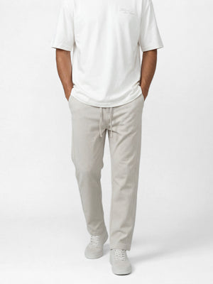 WOVEN PANTS Cream / 46