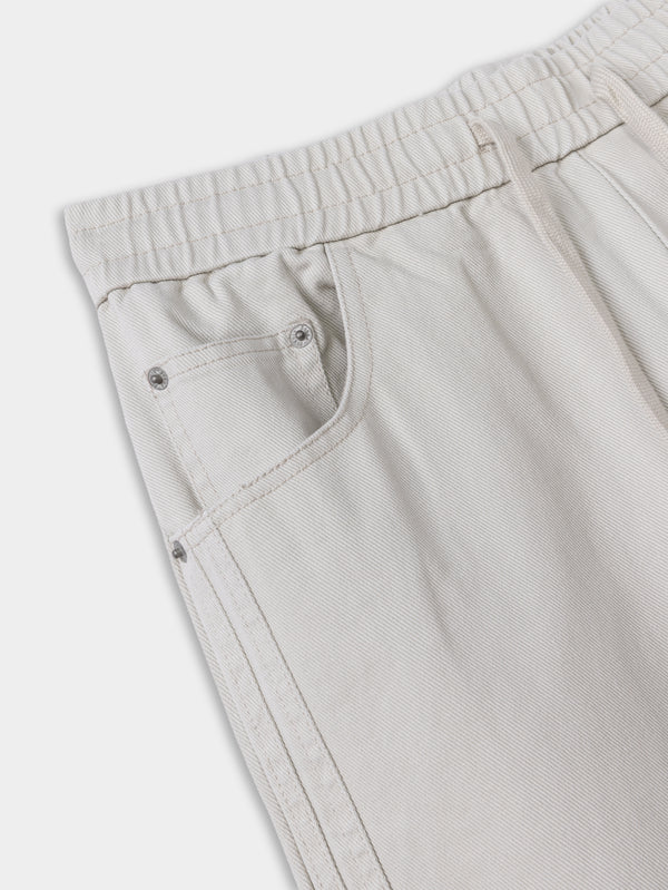 WOVEN PANTS Cream / 46
