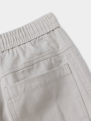 WOVEN PANTS Cream / 46
