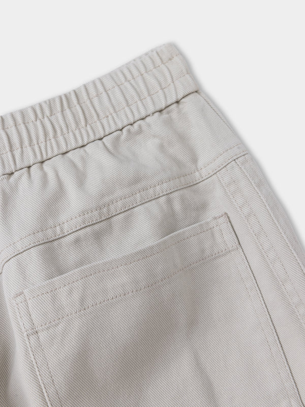 WOVEN PANTS Cream / 46