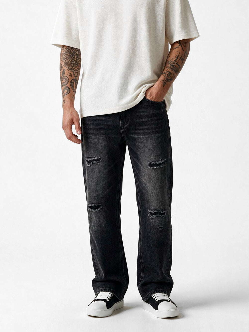 FASHION JEANS Black / 46
