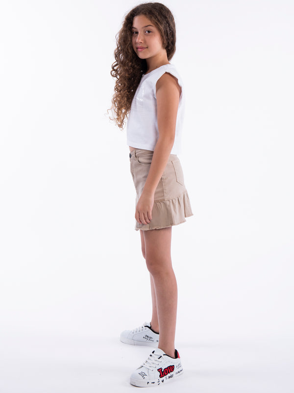 SKIRT BF NG Beige / 14