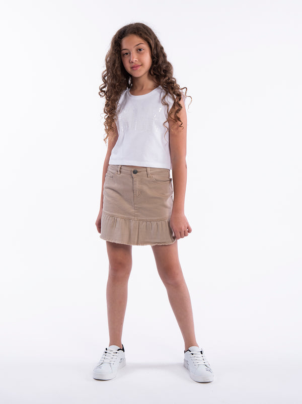 SKIRT BF NG Beige / 14