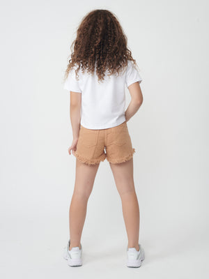 WOVEN BERMUDA Camel / 14