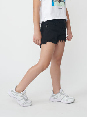 WOVEN BERMUDA Black / 14