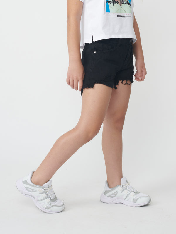 WOVEN BERMUDA Black / 14