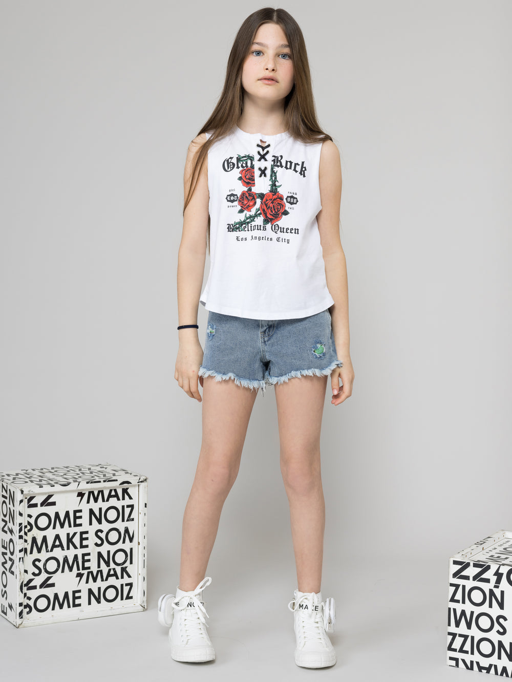 JEANS BERMUDA NG Light Blue / 14