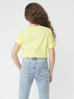 T SHIRT NG Yellow / 14