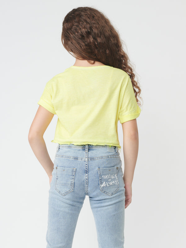 T SHIRT NG Yellow / 14