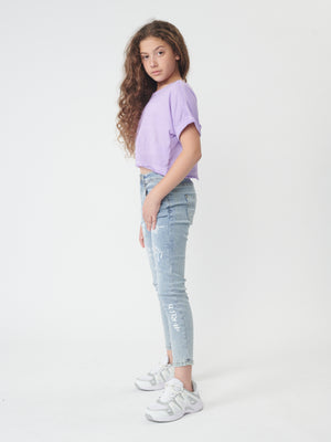 T SHIRT NG Purple / 14