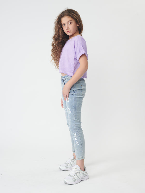 T SHIRT NG Purple / 14