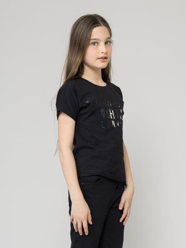 T SHIRTS NG Black / 14