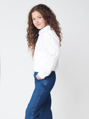 FASHION BUTTONNED SHIRTS NG White / 14