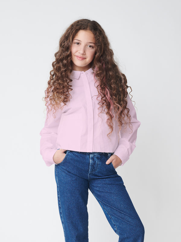 FASHION BUTTONNED SHIRTS NG Pink / 14