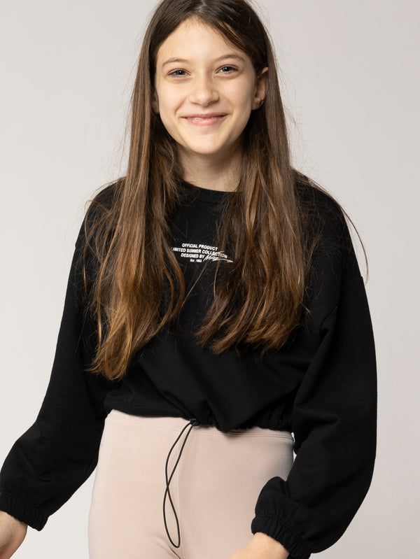 BASIC SWEATSHIRT NG Black / 14