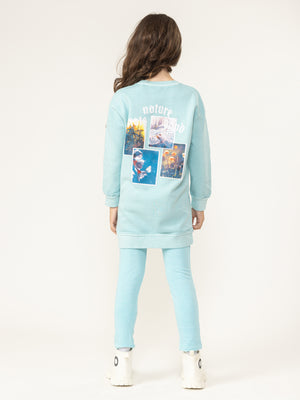 SPORT SET TOP NG Turquoise / 14