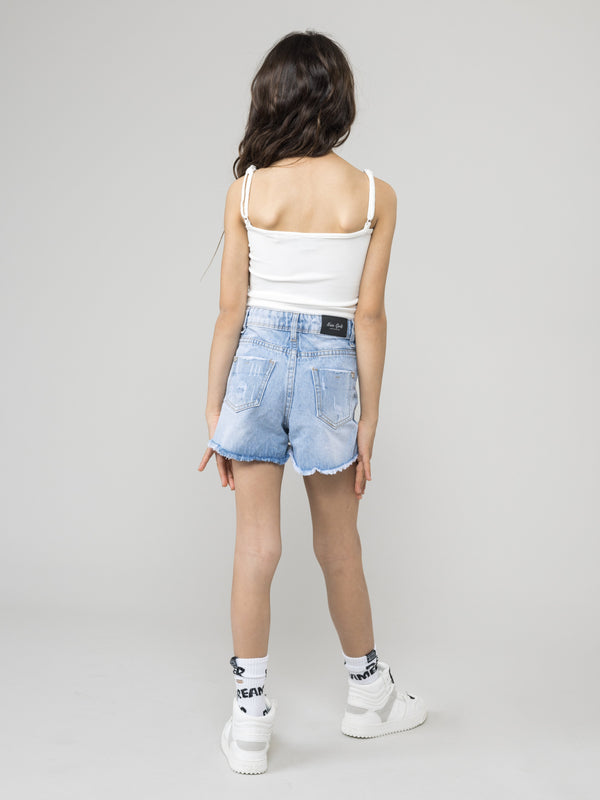 JEANS BERMUDA  NG Light Blue / 14