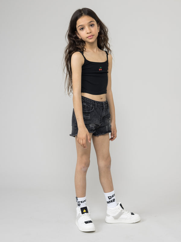 JEANS BERMUDA  NG Black / 14