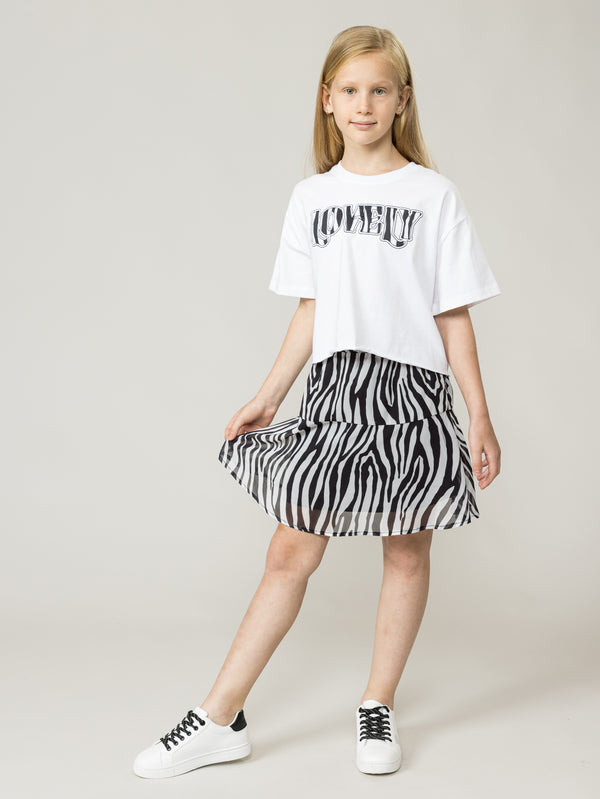 SKIRT  NG Black / White / 14