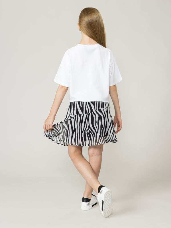 SKIRT  NG Black / White / 14